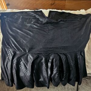 Womens Plus Snake Print Tube Top XXL